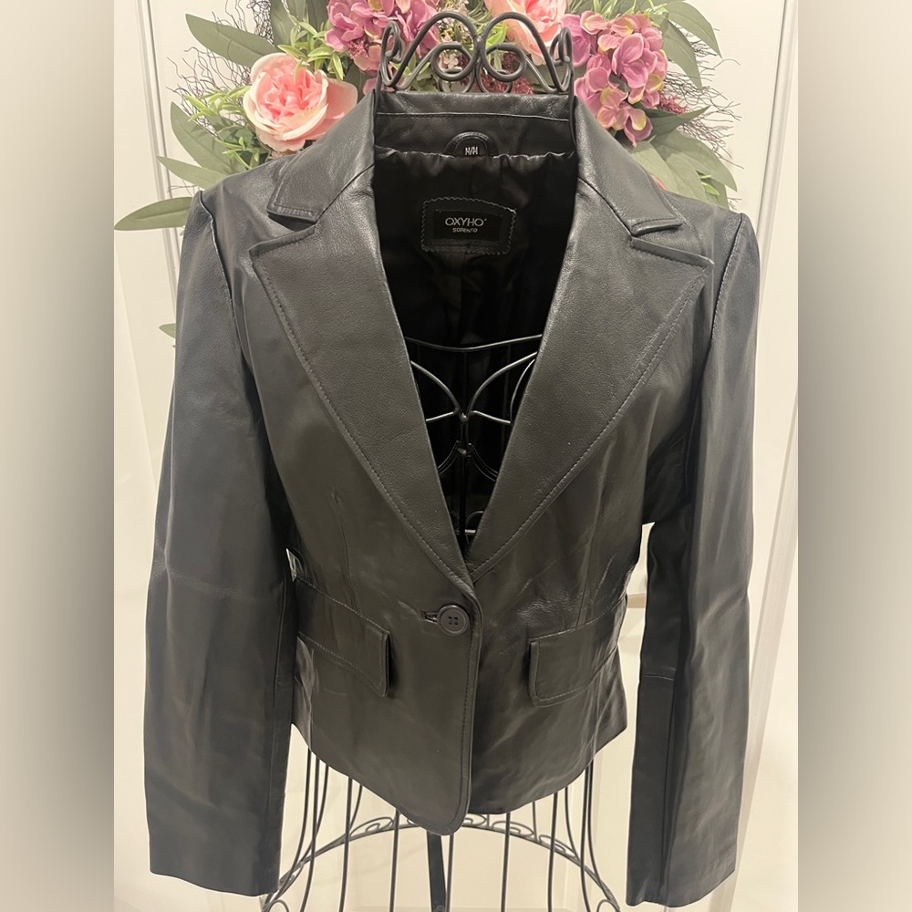 OXYHO Women's Leather Jacket